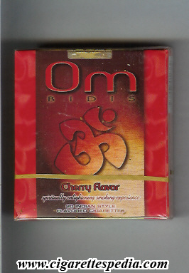 om bidis cherry flavor ks 20 b india
