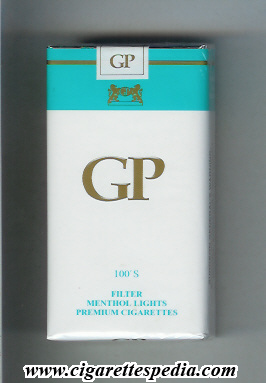 gp menthol lights l 20 s brazil