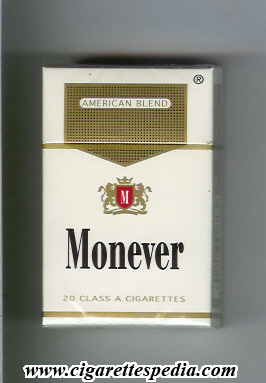 monever american blend ks 20 h white gold china