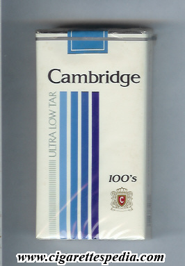 cambridge american version ultra low tar l 20 s usa