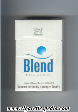 blend ultra menthol ks 20 h sweden