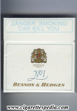 benson hedges no 1 ks 30 h south africa