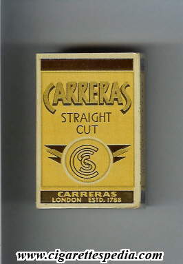 carreras english version straight cut ks 10 h england