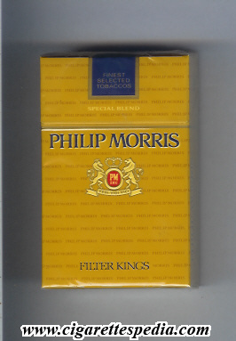 philip morris design 6 special blend ks 20 h usa