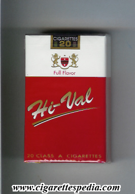 hi val full flavor ks 20 s usa india