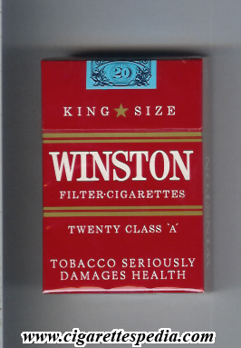 winston twenty ks 20 h red usa