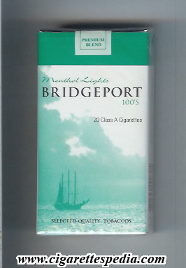 bridgeport menthol lights l 20 s brazil usa