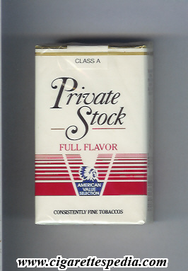 private stock design 1 full flavor ks 20 s usa