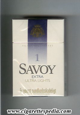 savoy extra ultra lights 1 ks 20 h denmark