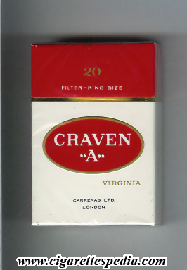 craven a virginia ks 20 h white red england
