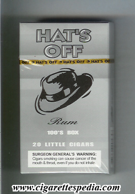 hat s off rum little cigars l 20 h india