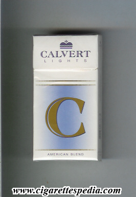 calvert c lights american blend ks 10 h uruguay