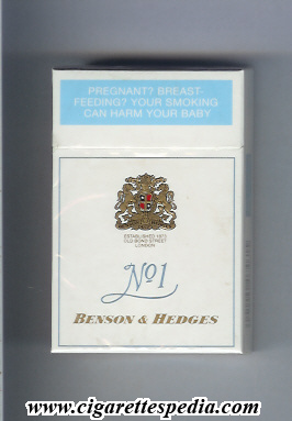 benson hedges no 1 ks 20 h south africa