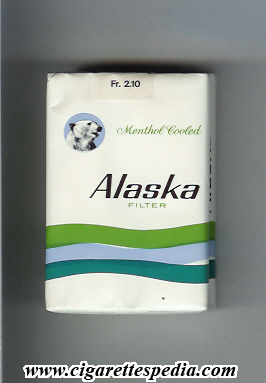 alaska menthol cooled ks 20 s switzerland