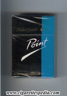 point swedish version menthol light ks 20 h sweden