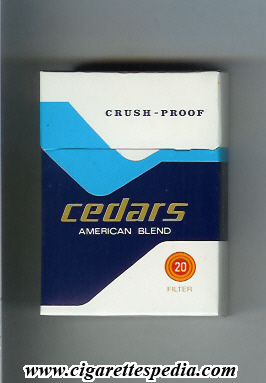 cedars american blend ks 20 h lebanon