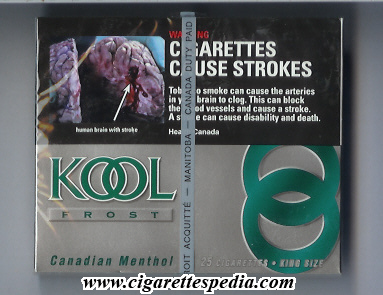 kool design 2 canadian menthol frost ks 25 b canada