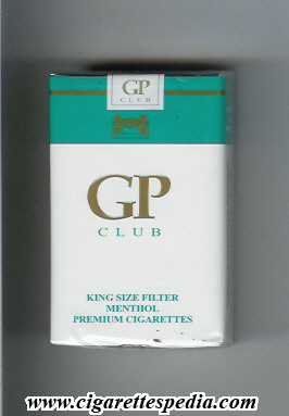 gp club menthol ks 20 s brazil