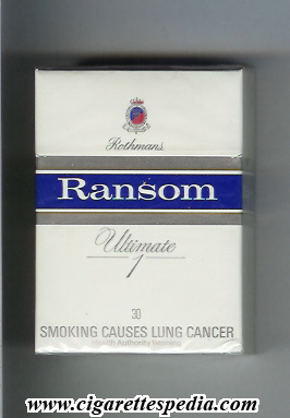 ransom ultimate 1 rothmans ks 30 h australia