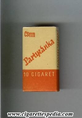 partyzanka s 10 s white red czechoslovakia czechia