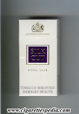 silk cut ks 10 h white violet england