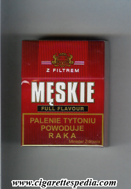 meskie z filtrem full flavour s 20 h red poland