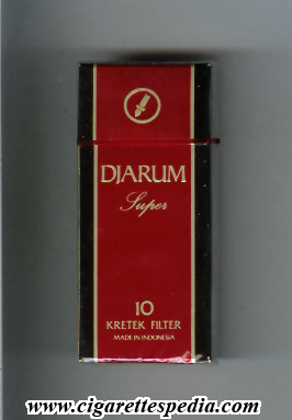 djarum horizontal name super 0 9l 10 h indonesia