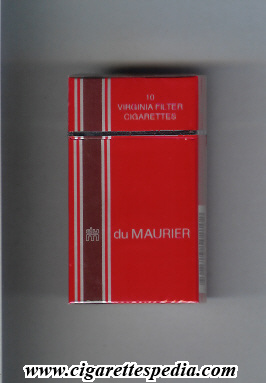 du maurier with vertical line s 10 h trinidad