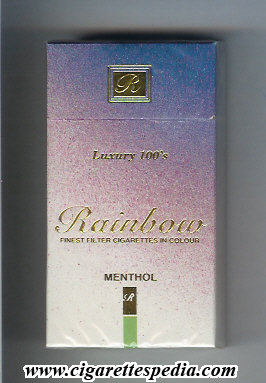 rainbow german version menthol luxury l 20 h germany