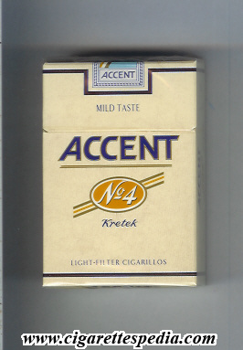 accent no 4 kretek ks 20 h sweden