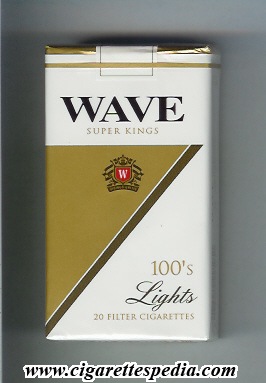 cigarette wave Wave (characteristic from below) (Lights) L-20-S - USA and Japan