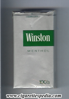 winston silver menthol l 20 s usa