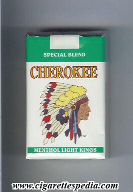 File:Cherokee american version menthol light special blend ks 20 s usa.jpg