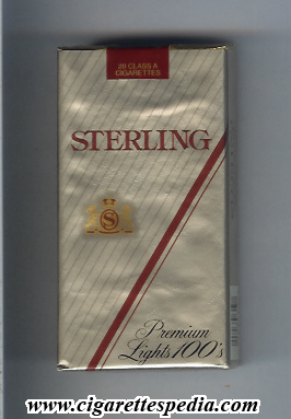 sterling american version premium lights l 20 s usa
