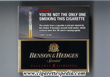 benson hedges special virginia s 20 b canada