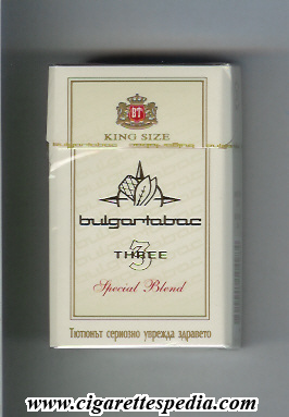 bulgartabac 3 three special blend ks 20 h bulgaria
