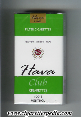 hava club menthol l 20 s paraguay usa
