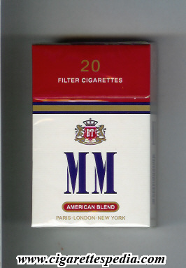 mm american blend ks 20 h white red bulgaria