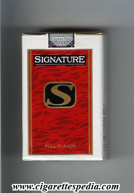 signature s full flavor ks 20 s usa