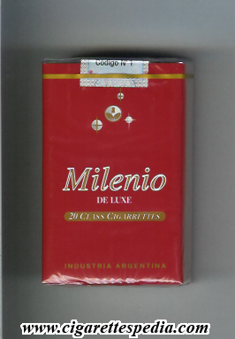 milenio argentine version de luxe ks 20 s red argentina