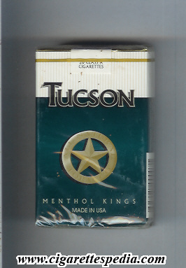 tucson menthol ks 20 s usa