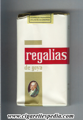 regalias de goya l 20 s white red spain