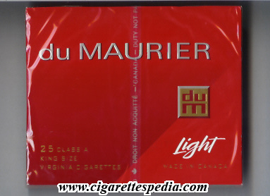 du maurier with diagonal line light ks 25 b canada