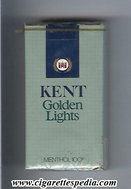 kent golden lights menthol l 20 s usa