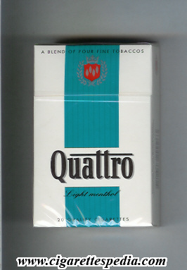 quattro danish version light menthol ks 20 h denmark