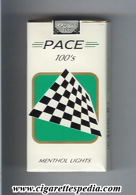 pace menthol lights l 20 s usa