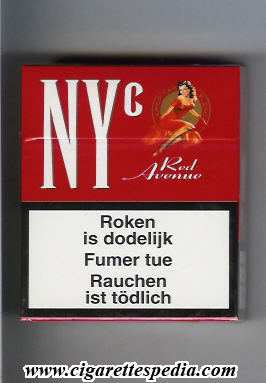 nyc red avenue american blend ks 25 h belgium