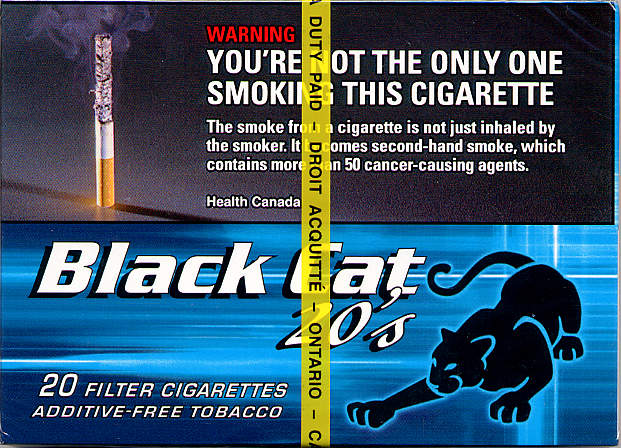 black cat with a tiger ks 20 b blue canada