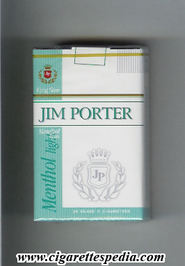 jim porter menthol lights ks 20 s uruguay