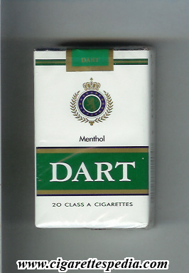 dart menthol ks 20 s usa india